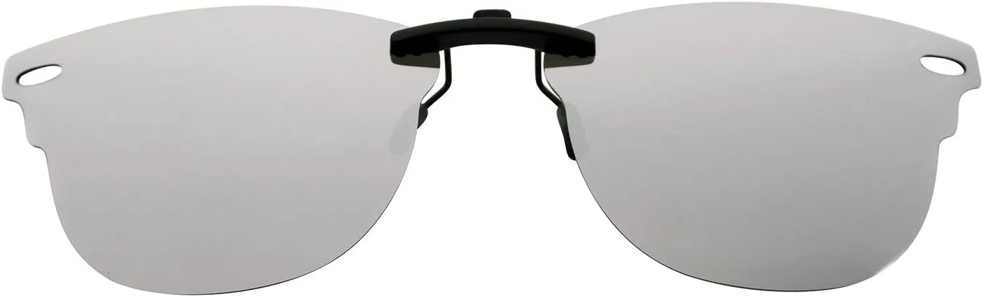 COODY Polarized CLIP-ON Sunglasses for Ray-Ban RB5154 49x21 51x21 Size Multicolor Option