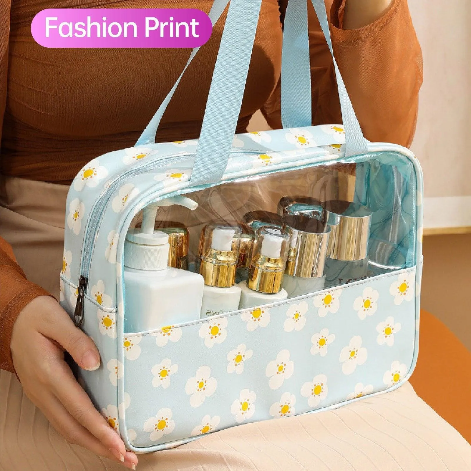 Cosmetic Bags 4Colours 3PCS