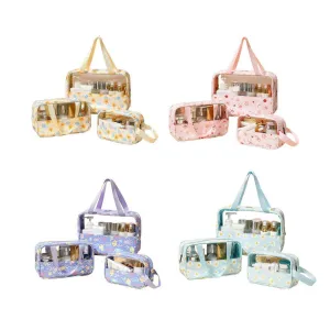 Cosmetic Bags 4Colours 3PCS