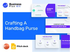 Crafting A Handbag Purse Pitch Deck Example