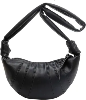 Crescent Crossbody Bag for Women Faux Leather Dumpling Bags Purse Half Moon Shoulder Bag Sling Bag Handbag Satchels