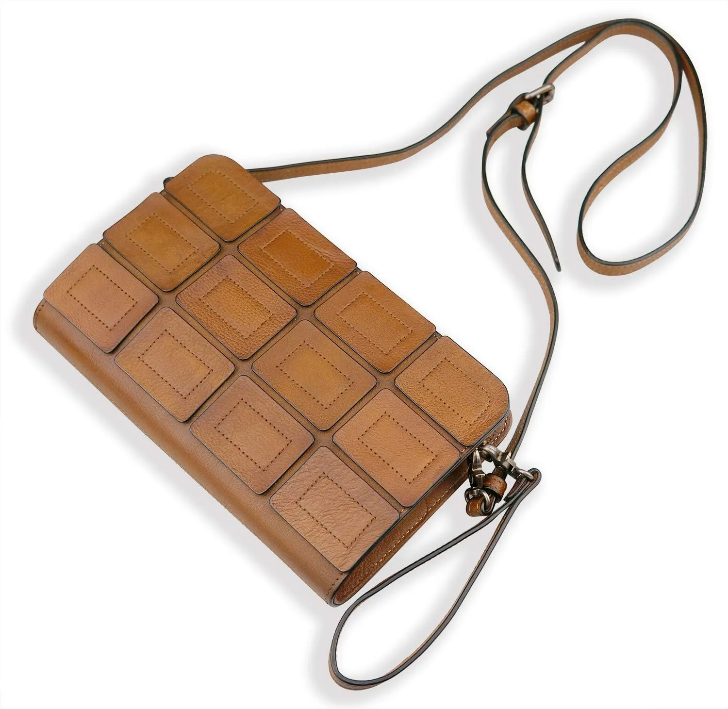 Crossbody Bags for Women Handmade Shoulder Bag Leather Purse Vintage Designer Satchels Handbag