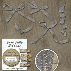 Dark Silky Ribbons