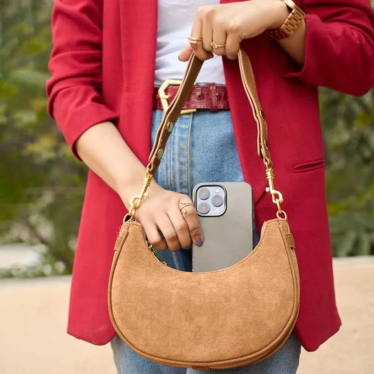 Dazzle By Sarah - Haute (Light Brown) Cross Body Bags