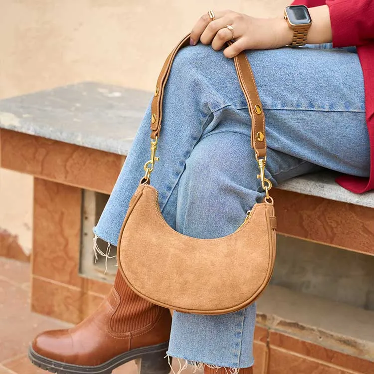 Dazzle By Sarah - Haute (Light Brown) Cross Body Bags