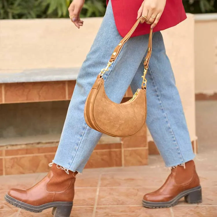 Dazzle By Sarah - Haute (Light Brown) Cross Body Bags
