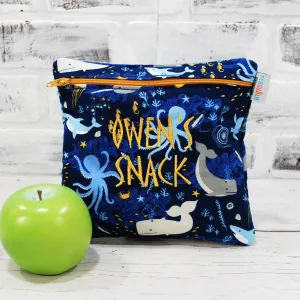 Deep Sea Ocean Personalized Reusable Food Bag