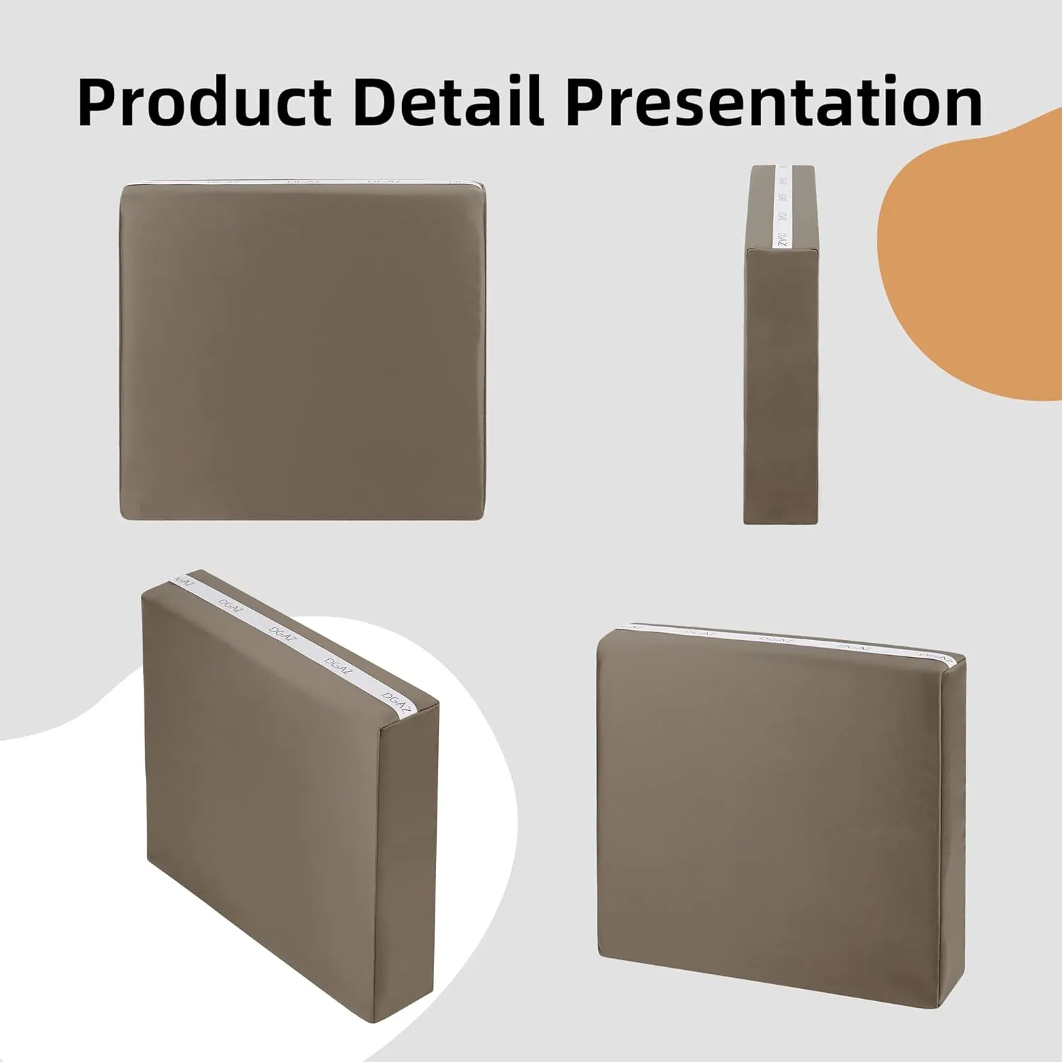 DGAZ Bag Pillow Shaper Insert for Luxury Handbags, Silky Pillow Shaper for Hermes Evelyne mini/29/33/40 Bags(Etoupe Grey,PM 29)