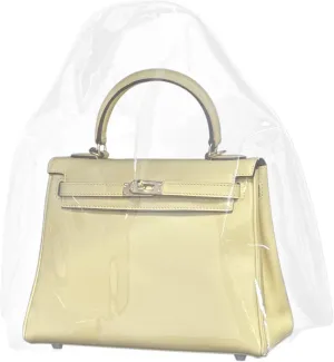 DGAZ Clear Dust Bags for Luxury Handbags,Waterproof Purse Storage Bag,Lightweight Handbag Protector(X-Large)