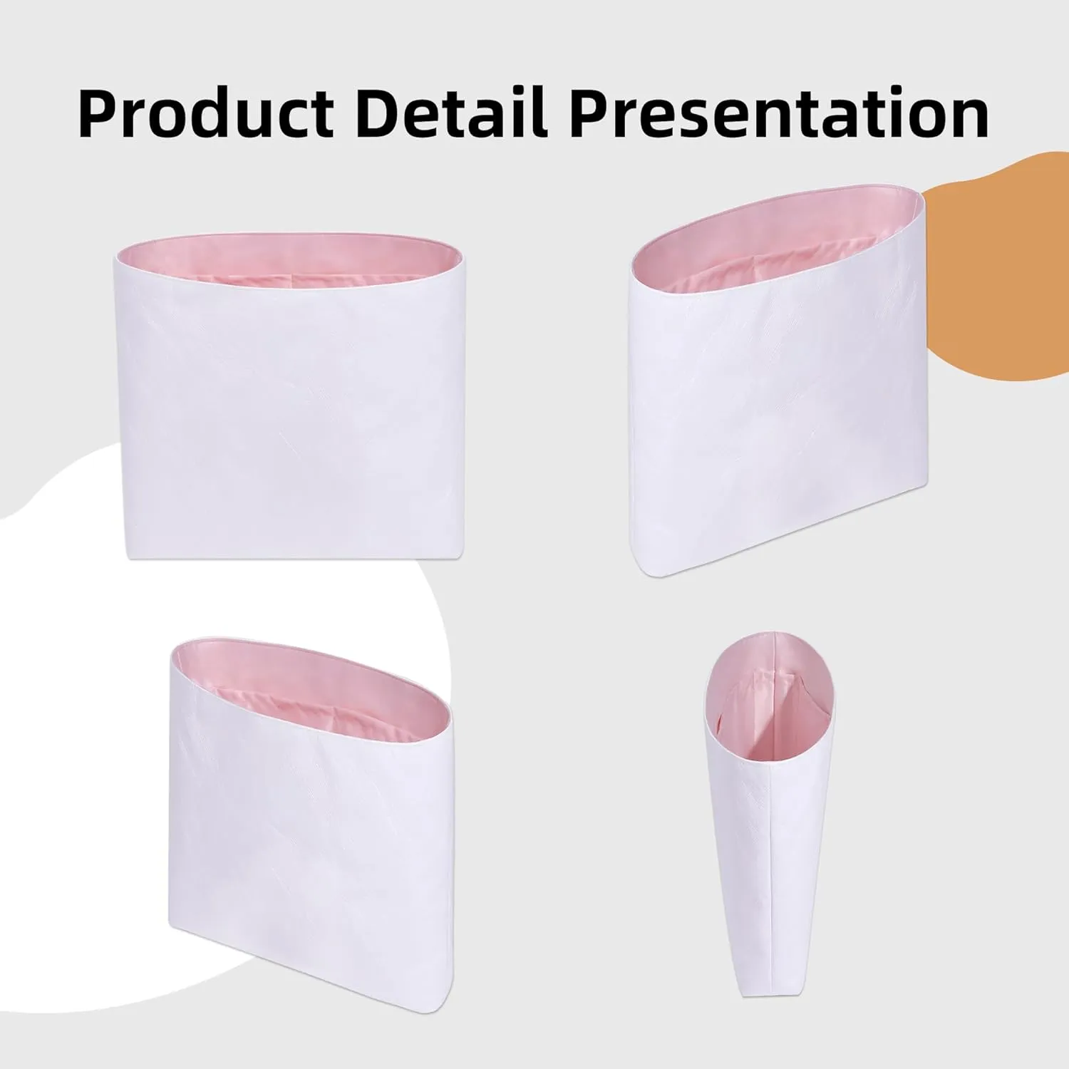 DGAZ Lightweight Purse Organizer Insert for Longchamp LE PLIAGE Backpack Bag,silk and DupontPaper handbag inner for Luxury Bags(Pink)