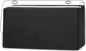 DGAZ Purse Pillow Shaper Insert for Chanel CF Bags, Silky Pillow Shaper for Luxury Handbags（Black, Jumbo 30）
