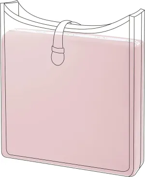 DGAZ Purse Pillow Shaper Insert for Evelyne TPM/PM/GM/TGM Bags, Silky Pillow Shaper for Luxury Handbags(Pink,PM 29)