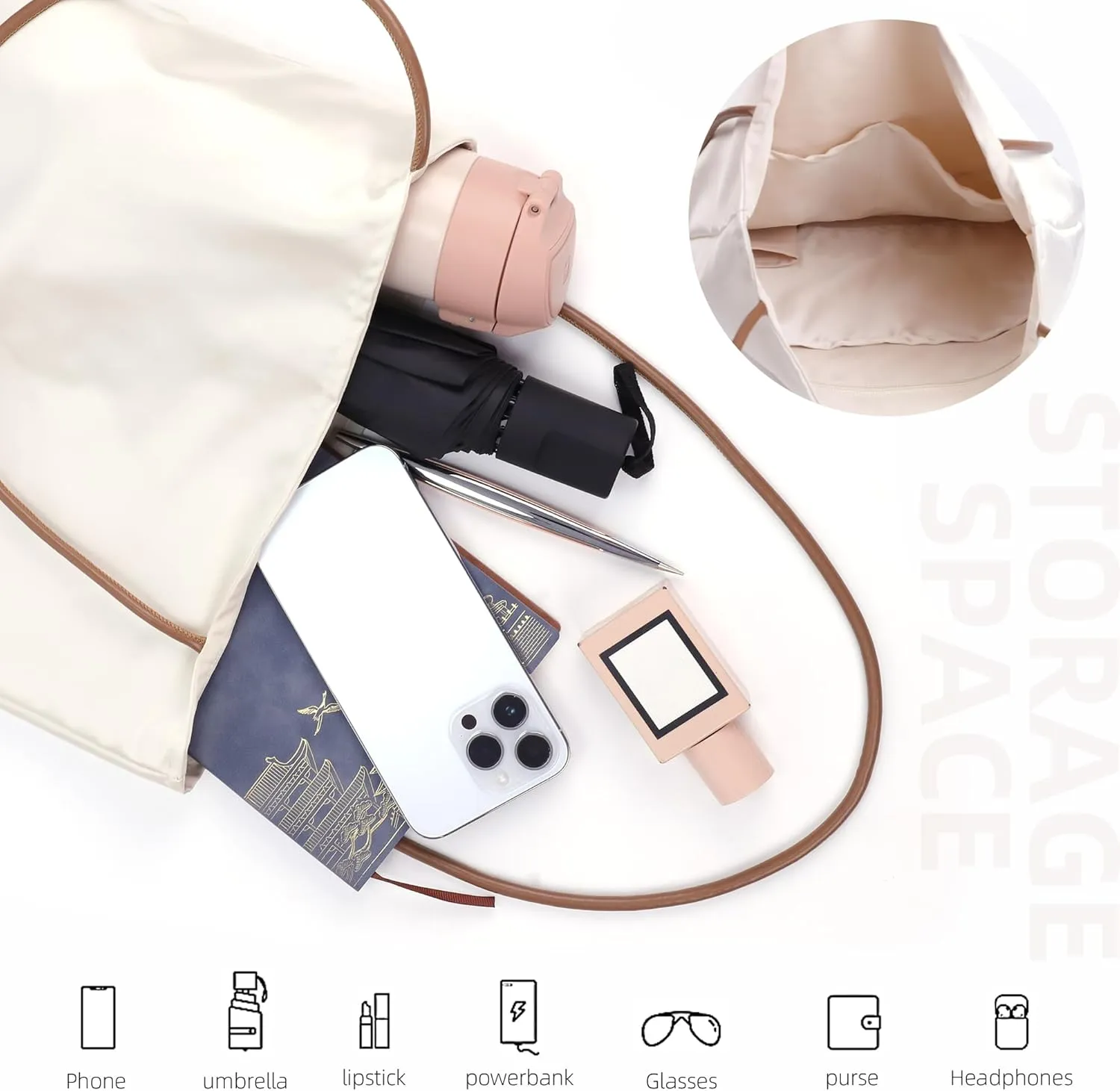 DGAZ Silk Designer Bags for Women, Luxury Tote Bag with Zipper, Large Shoulder Hobo Bags