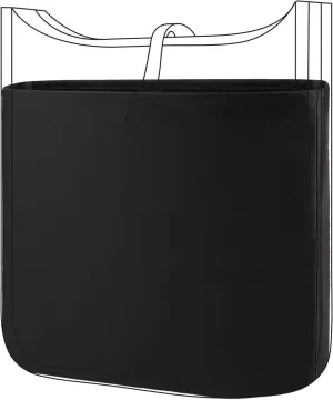 DGAZ Silky Purse Organizer Insert Fits Evelyne TPM/PM/GM/TGM Bags, Luxury Handbag & Tote Organizer, Simplicity bag organizer（Black,PM）