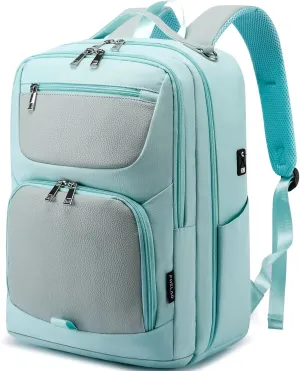 Diaper Bag Backpack for New Mom, Multifunctional Maternity Backpack with 16" Laptop Sleeve & Insulated Bottle Pockets Travel Diaper Bag (Blue)
