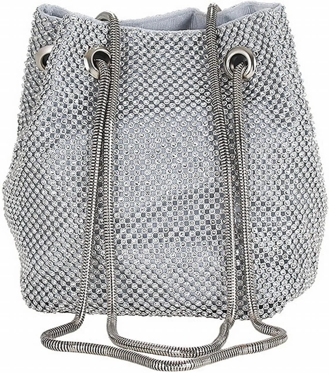 Dinner Party Bag Female Banquet Bags Dress Cheongsam Hold Bag Single Shoulder Crossbody Bag Diamond Studded (One Size)