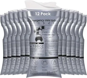 Disposable Urine Bags, 12/20 Pack Pee Bags for Travel for Women Men, Emergency Toilet Pee Bags, Portable Urinal Bag Vomit Bag for Traffic Jams, Camping, Hiking, Pregnant, Patient, Kids