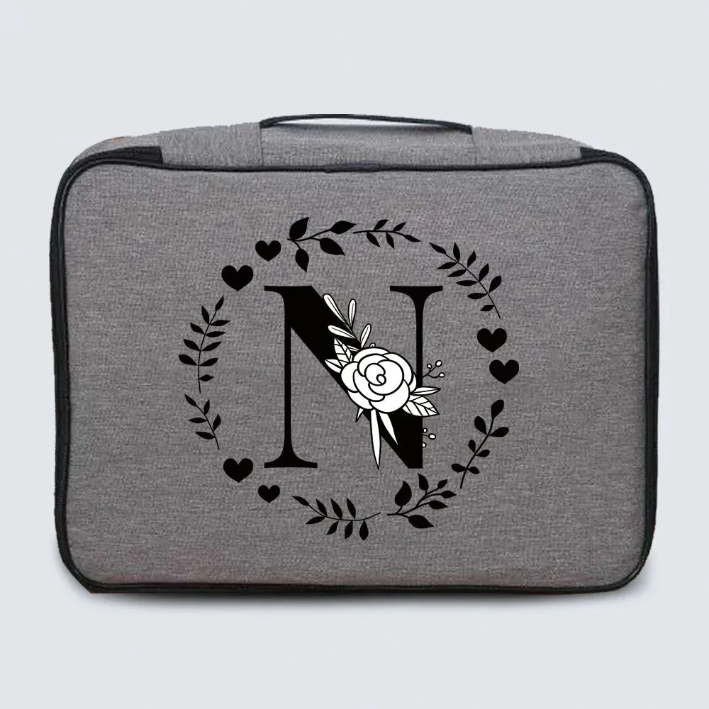 Document Storage Bag File Folder  Holder Credit Card Organizer Briefcase Trolley Case Handbag Waterproof Password Box