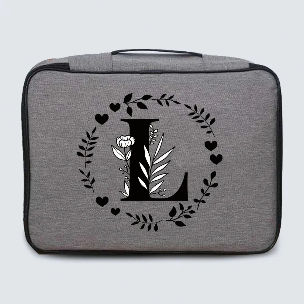 Document Storage Bag File Folder  Holder Credit Card Organizer Briefcase Trolley Case Handbag Waterproof Password Box