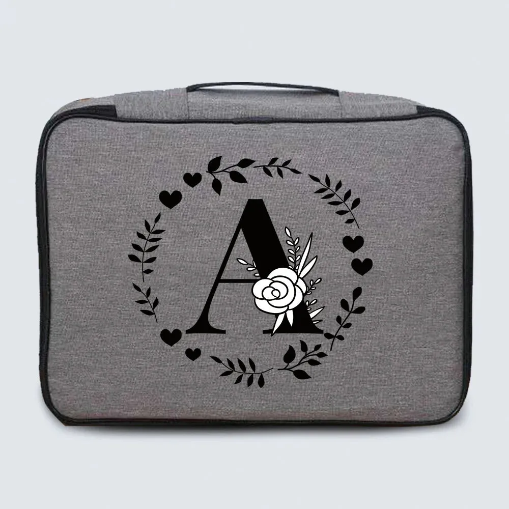 Document Storage Bag File Folder  Holder Credit Card Organizer Briefcase Trolley Case Handbag Waterproof Password Box