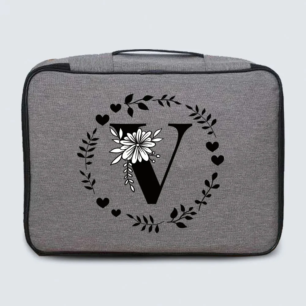 Document Storage Bag File Folder  Holder Credit Card Organizer Briefcase Trolley Case Handbag Waterproof Password Box