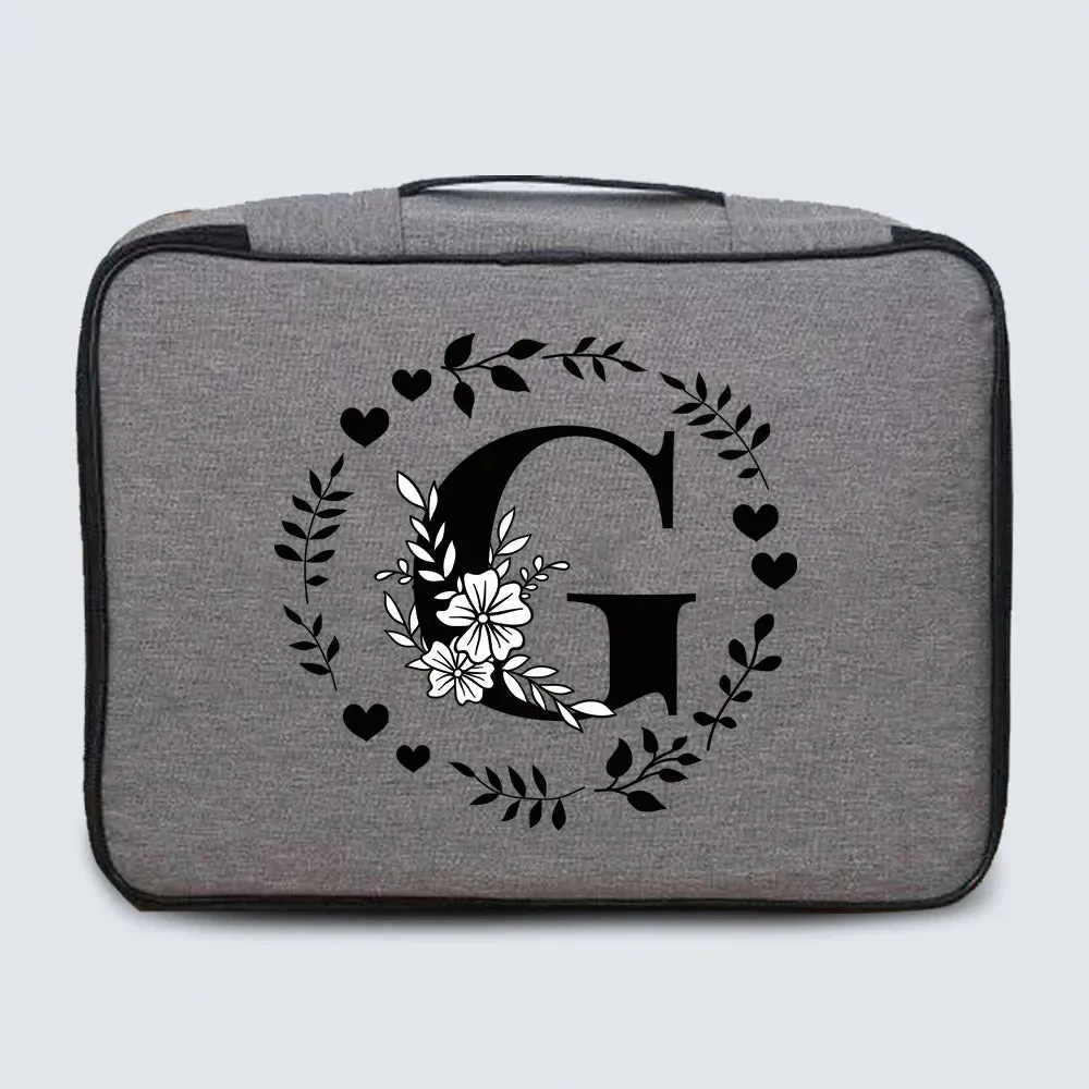 Document Storage Bag File Folder  Holder Credit Card Organizer Briefcase Trolley Case Handbag Waterproof Password Box