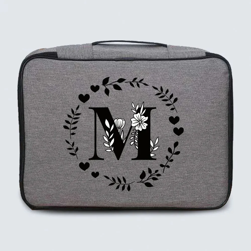 Document Storage Bag File Folder  Holder Credit Card Organizer Briefcase Trolley Case Handbag Waterproof Password Box