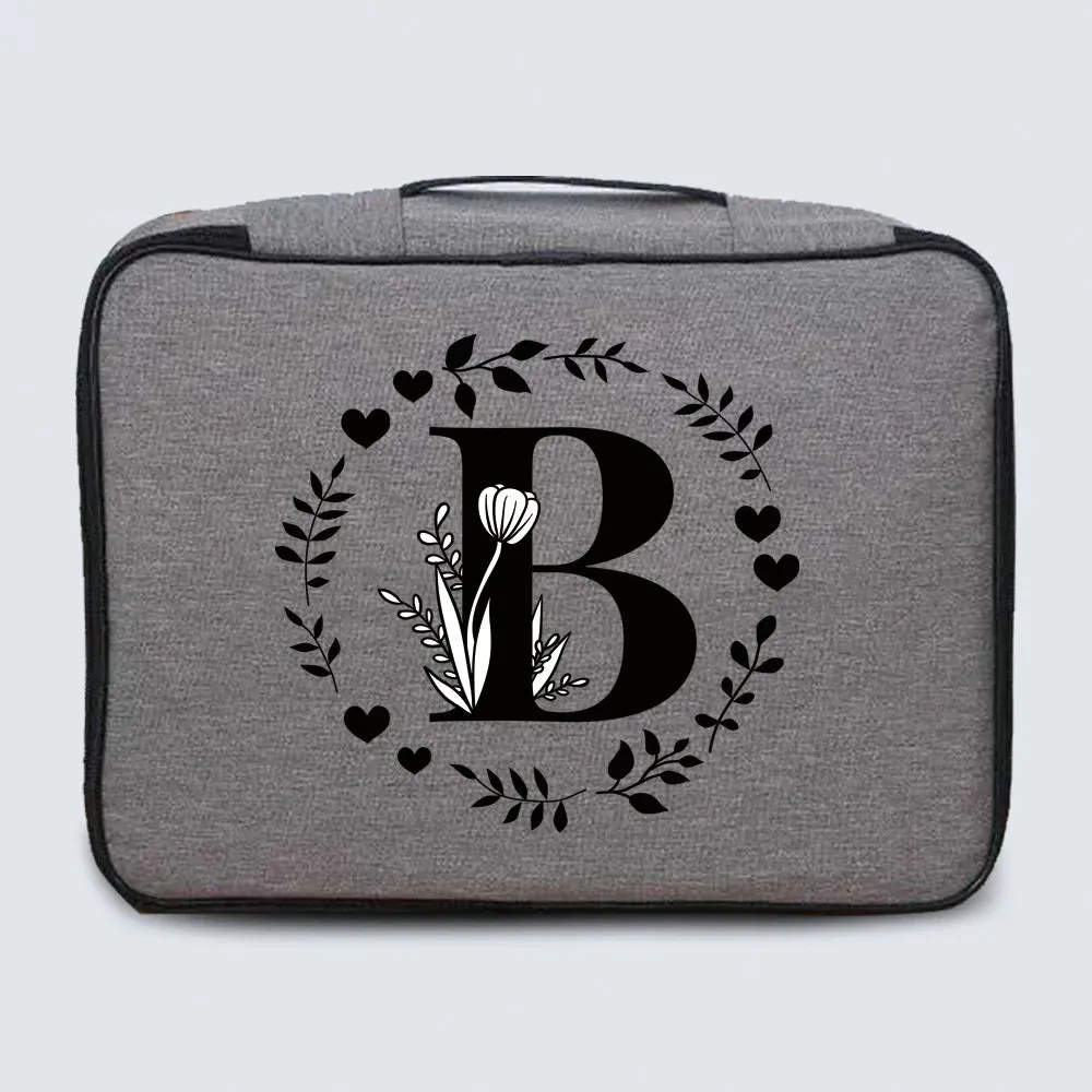 Document Storage Bag File Folder  Holder Credit Card Organizer Briefcase Trolley Case Handbag Waterproof Password Box