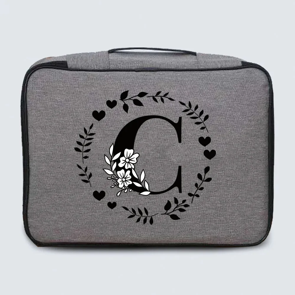 Document Storage Bag File Folder  Holder Credit Card Organizer Briefcase Trolley Case Handbag Waterproof Password Box