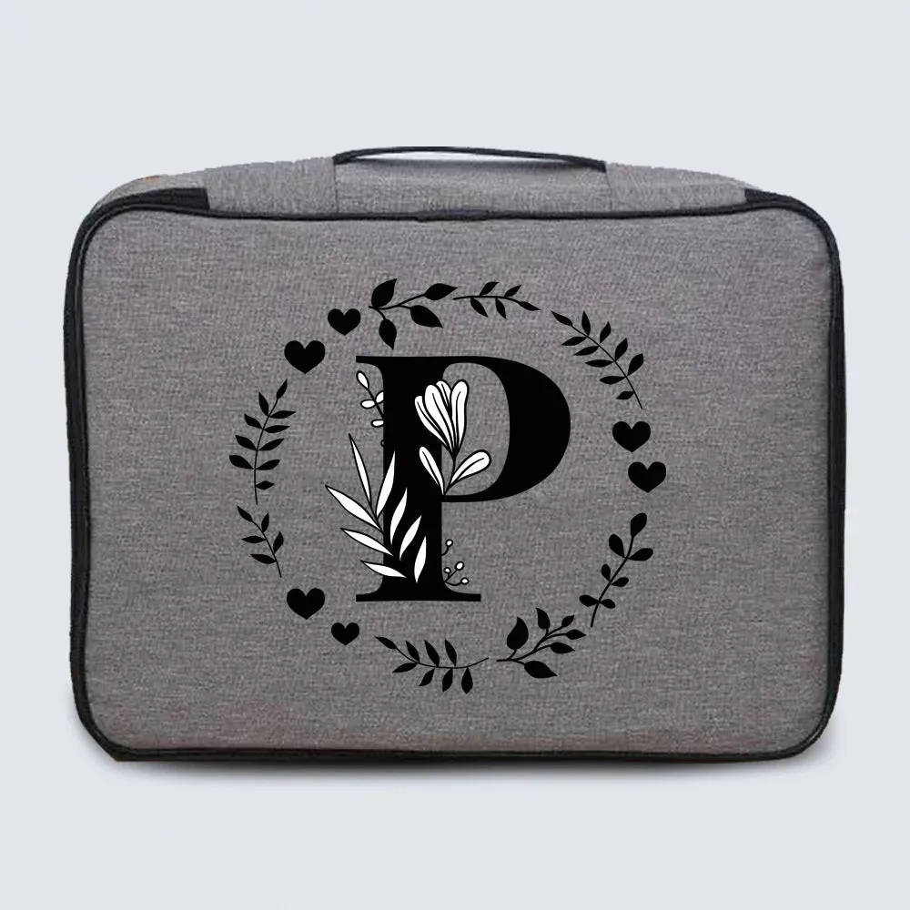 Document Storage Bag File Folder  Holder Credit Card Organizer Briefcase Trolley Case Handbag Waterproof Password Box
