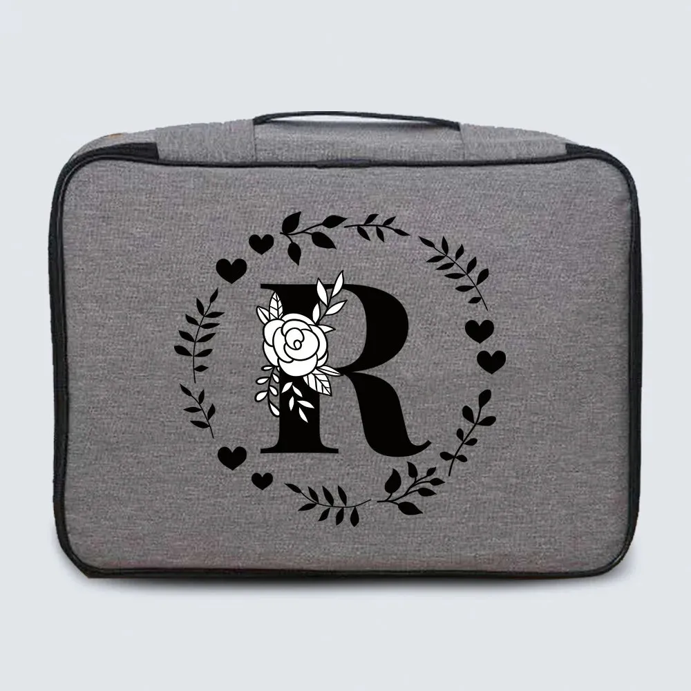 Document Storage Bag File Folder  Holder Credit Card Organizer Briefcase Trolley Case Handbag Waterproof Password Box