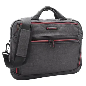 DR492 Cross Body Organiser Bag Laptop Carry Case Black
