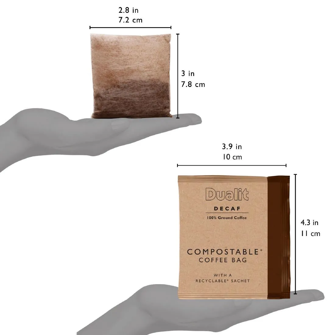 Dualit Decaf Compostable Coffee Bags (40 pack)