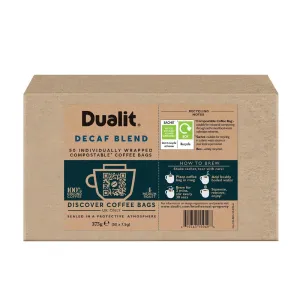 Dualit Decaf Compostable Coffee Bags (40 pack)