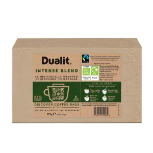 Dualit Intense Compostable Coffee Bags (40 pack)