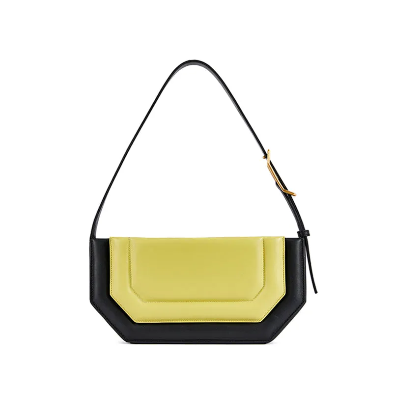 Echo Accessory Zipper Bag - Yellow/Blue/White/Black