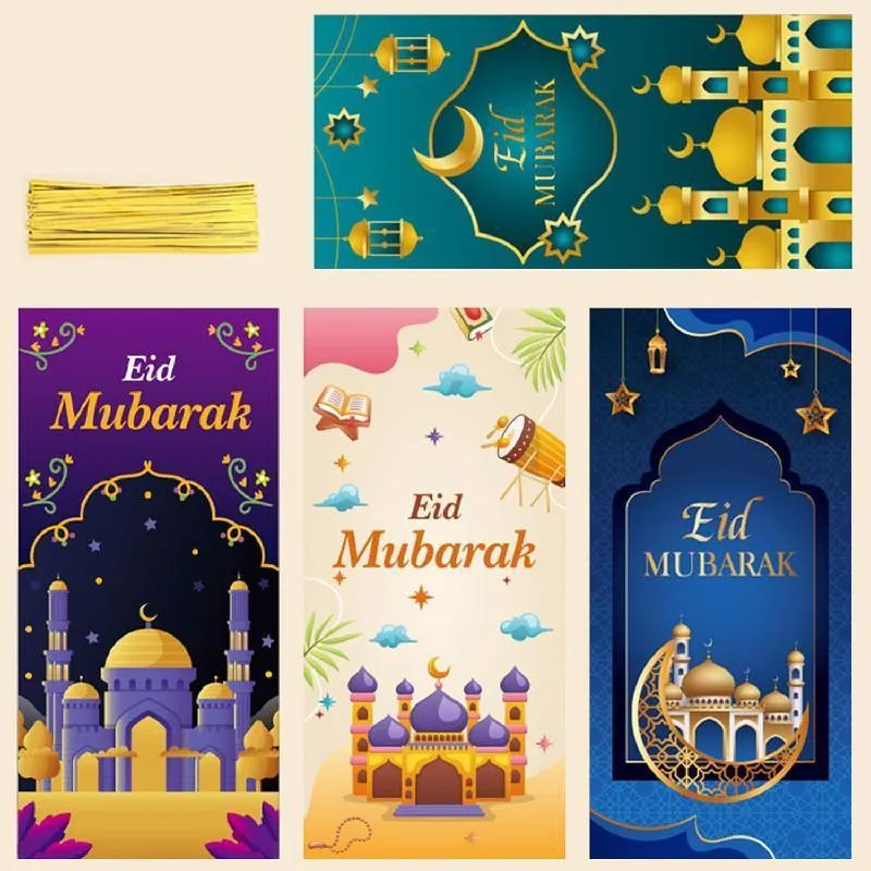 Eid Mubarak Gift Bags 150PCS