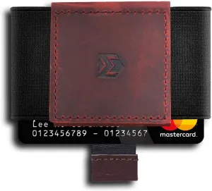 Elastic Slim Wallet - Small Minimalists Slim Front Pocket Credit Card Holder for Men & Women