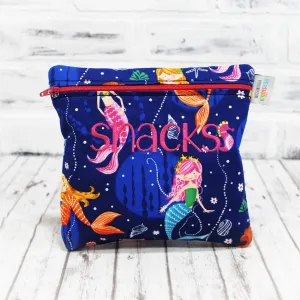 Elegant Mermaid Personalized Reusable Food Bag