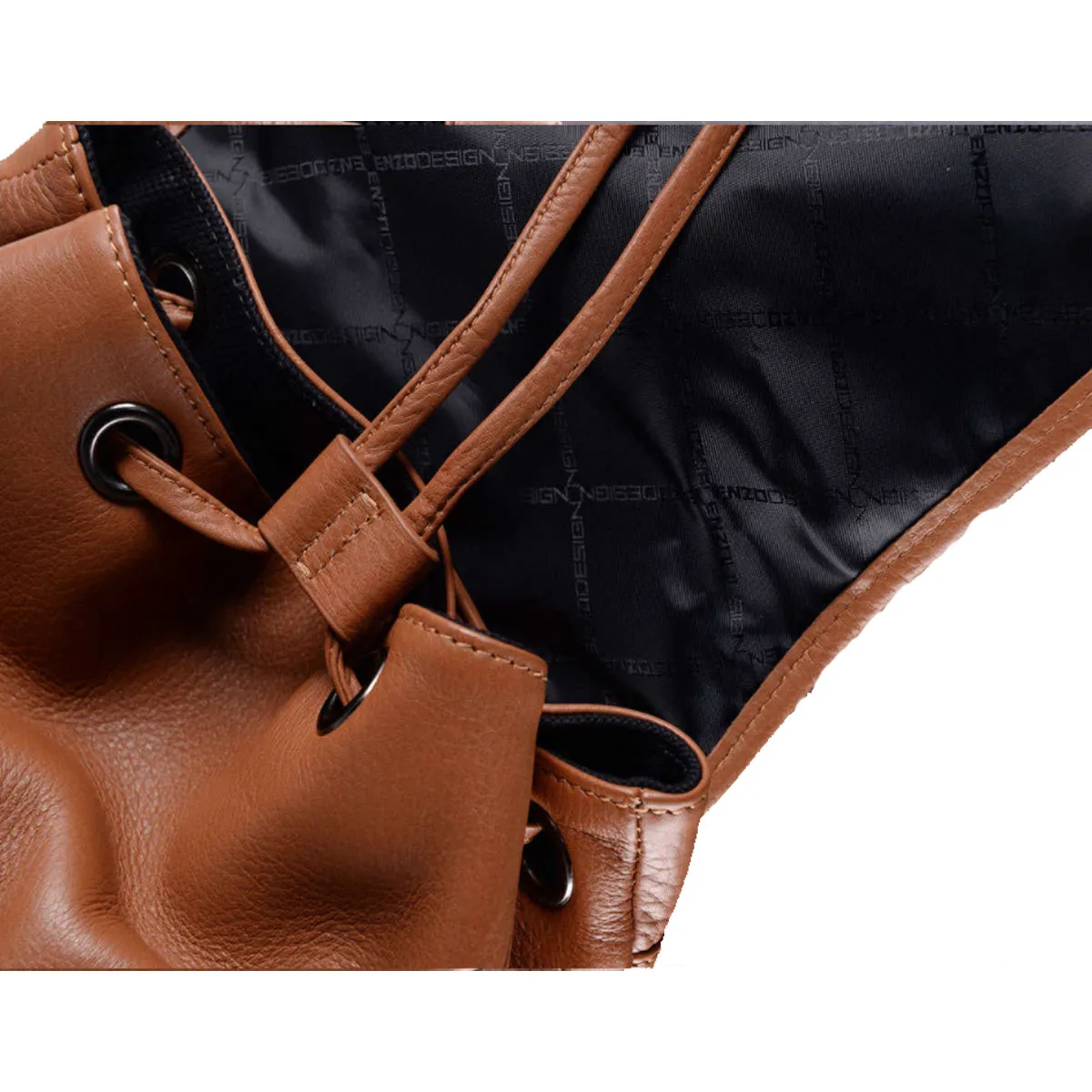 EnzoDesign Top Quality Cow Nappa Leather Backpack
