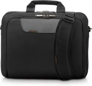 Everki Advance Laptop Briefcase Bag 16/14.1 Inch - Business Briefcase for Men & Women, Computer Bag for Laptops - Black