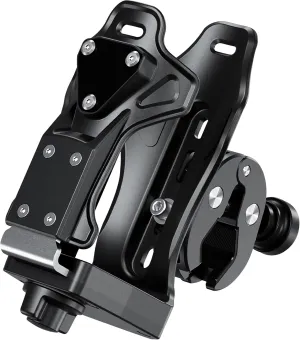 Extra Large Motorcycle ATV Cup Holder Anti Theft, Adjustable Water Bottle Holder for 1.96 – 3.6"" Water Bottle, for Motorcycle Bike Baby Stroller Wheelchair Golf Push Cart Marine Boat Tractor