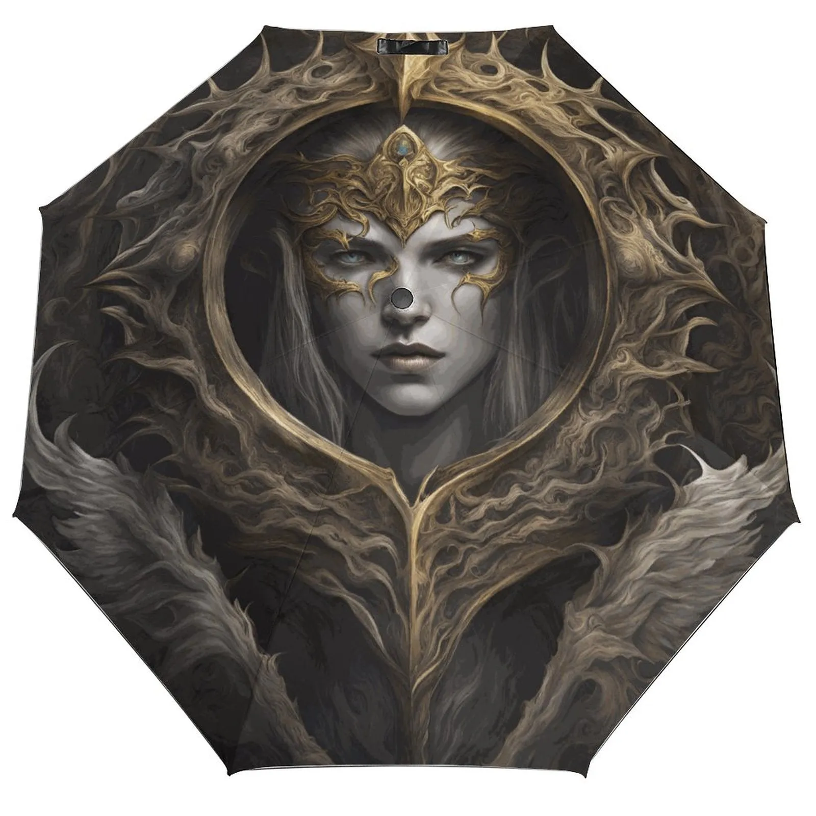 Fantasy Elder Ring Queen Umbrella, Fantasy Elden Ring Queen Umbrella, Witchy decor