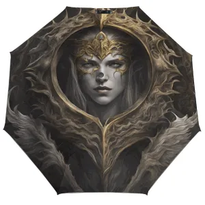 Fantasy Elder Ring Queen Umbrella, Fantasy Elden Ring Queen Umbrella, Witchy decor