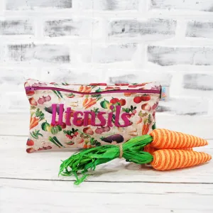 Farmhouse Vegetables Food Safe Personalized Reusable Bag