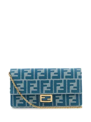 Fendi Blue Crossbody & Shoulder Bags