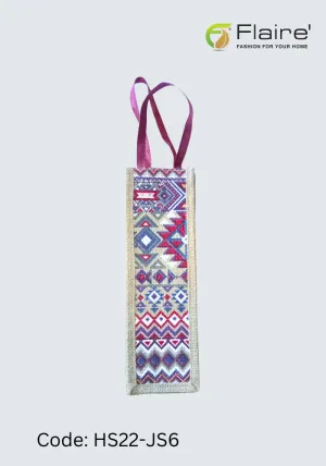 Flaire - Handmade Bottle Bag with Jute, Pakistani Traditional Handcrafted Product.