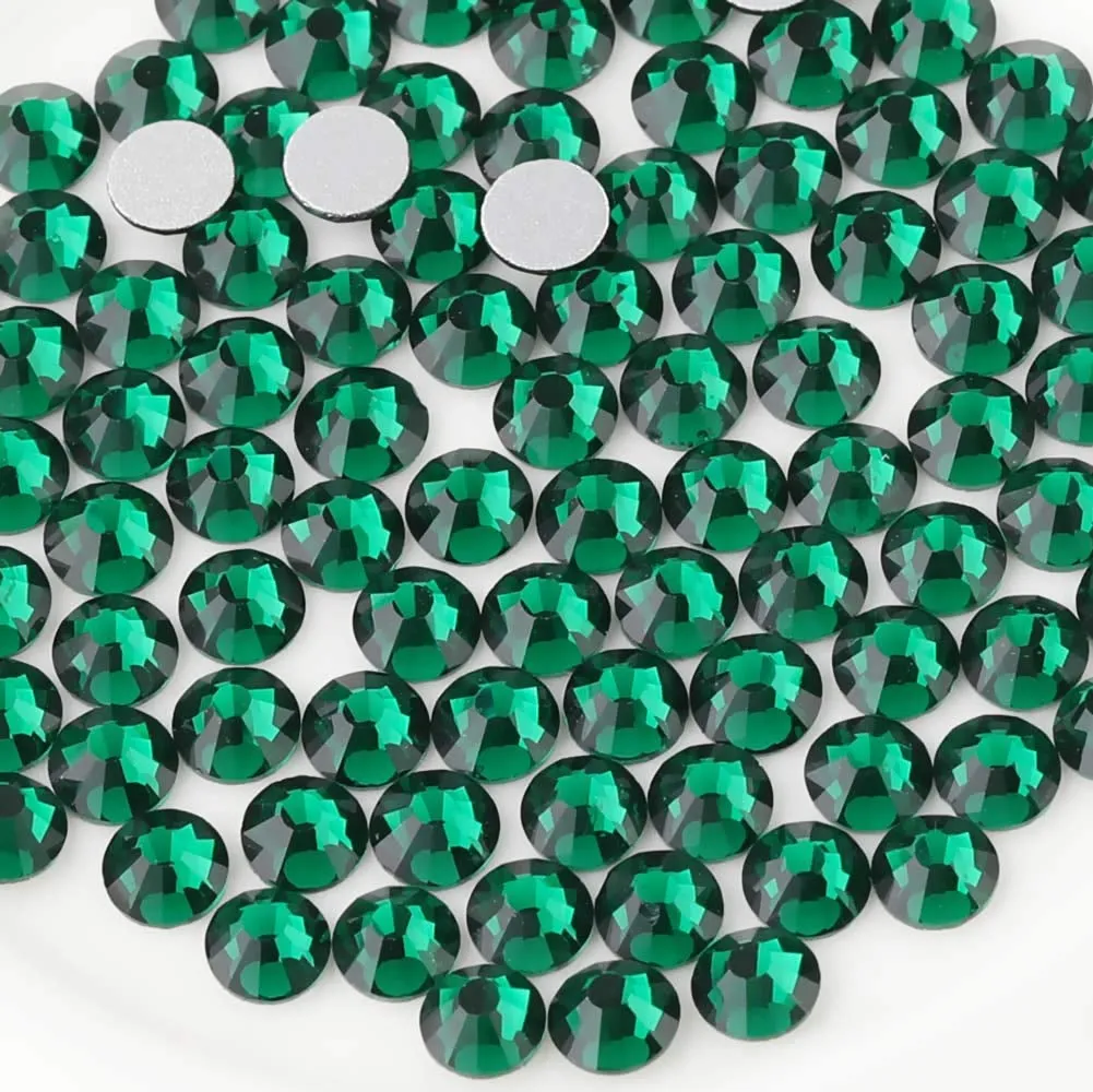 Flat Back Crystal Rhinestones round Gems for Nail Art and Craft Glue Fix, Crystalab (4.6-4.8Mm) Ss20/1440Pcs