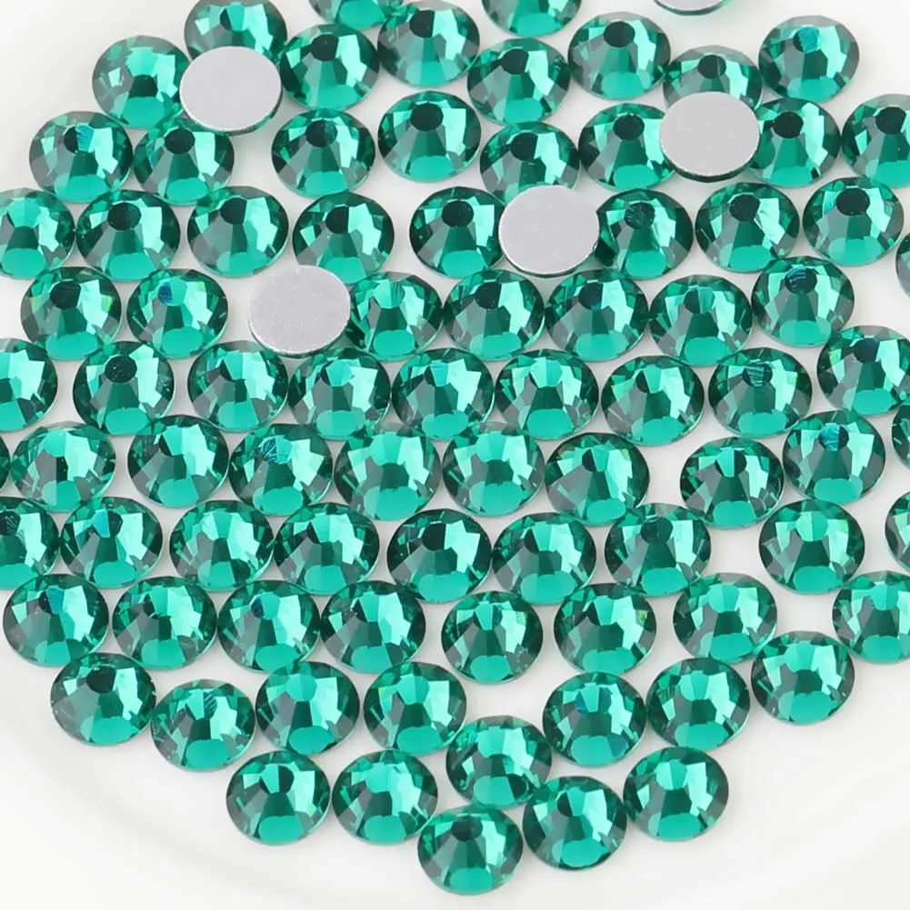 Flat Back Crystal Rhinestones round Gems for Nail Art and Craft Glue Fix, Crystalab (4.6-4.8Mm) Ss20/1440Pcs