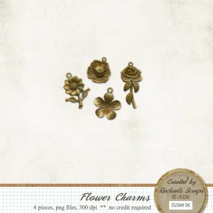 Flower Charms